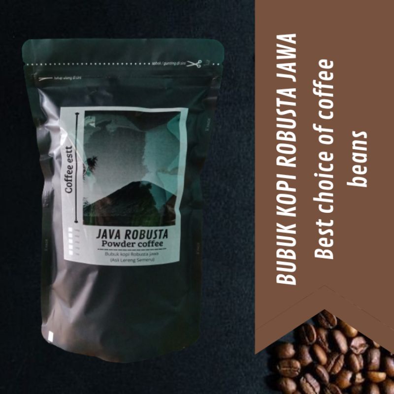 

kopi Robusta Jawa 250gram Fine Robusta Lereng Semeru