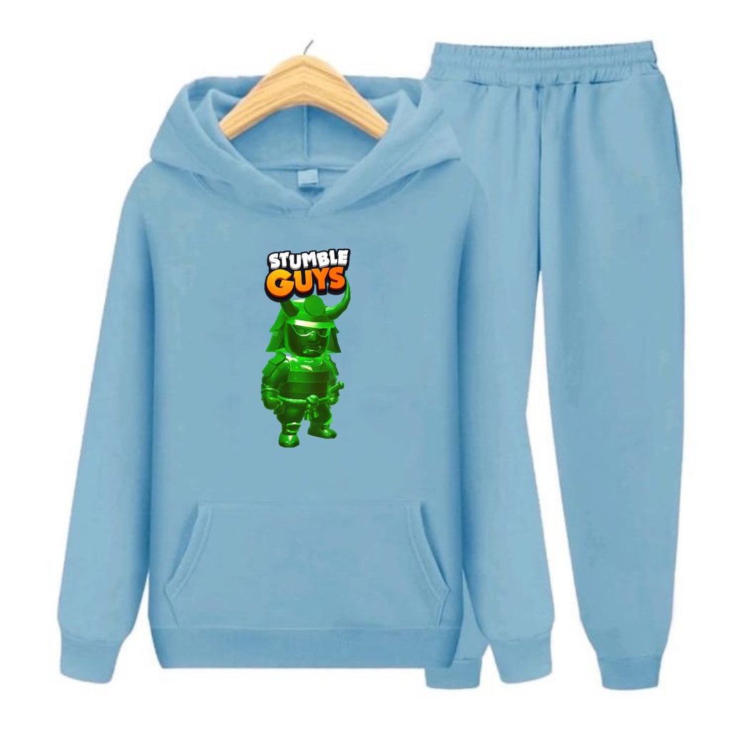 Setelan Sweater Anak Stumbel Game Shogun /Baju Sweater Hoodie Anak