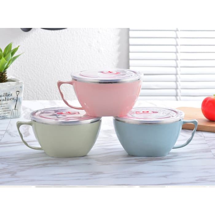 KOREAN AIRTIGHT BOWL MANGKOK TUTUP KEDAP UDARA STAINLESS STEEL