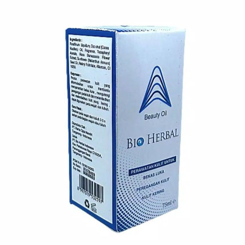 Jual [ BIO HERBAL beauty oil ] Minyak Penghilang Bekas Luka Cacar
