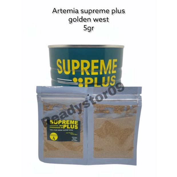 Artemia supreme plus 5GR golden west artemia original!!