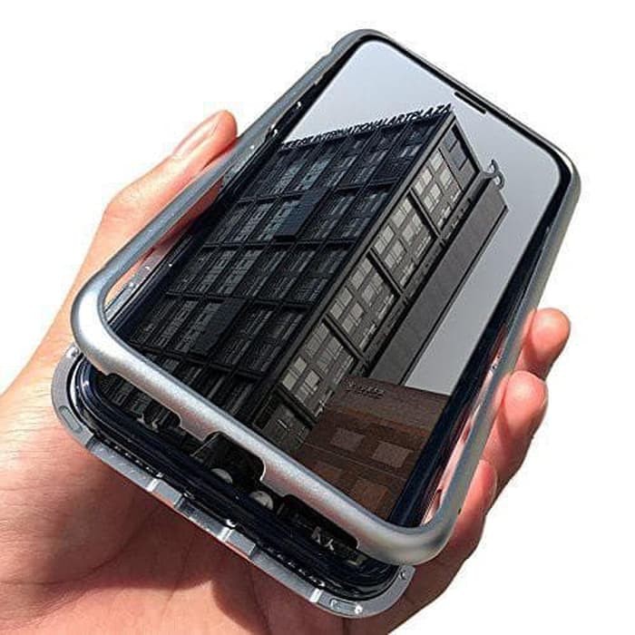 Samsung A51 A71 hardcase clear case magnetic hard cover bumper