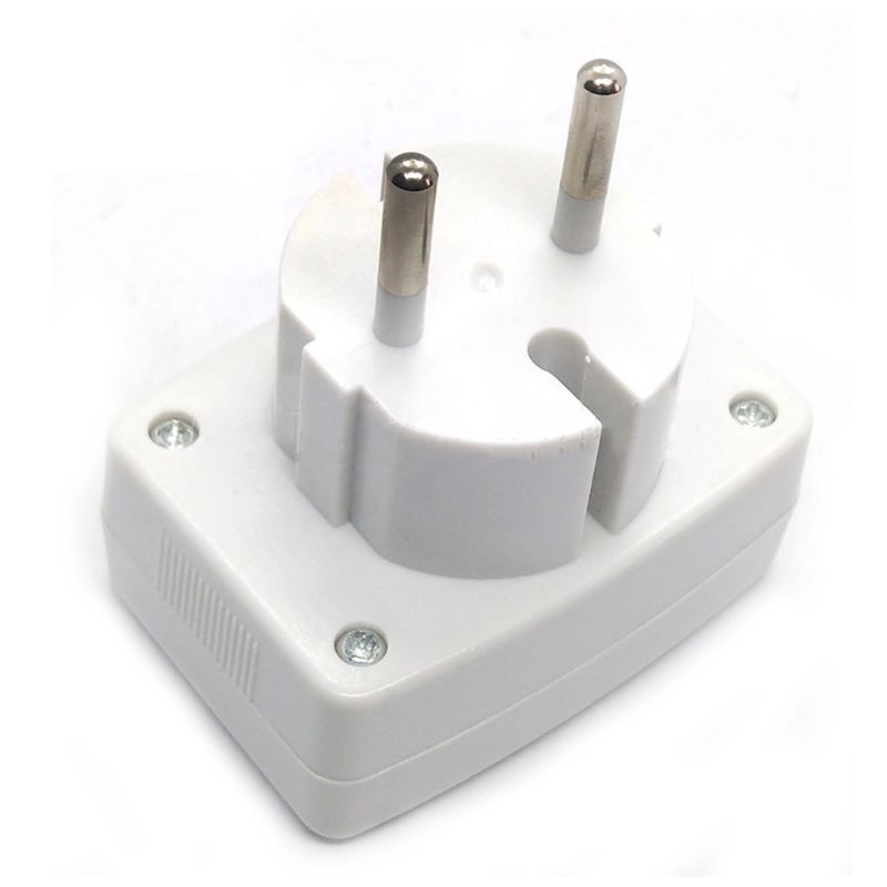 Btsg DM55-1 LCD Digital Display AC 80-300V Voltage Meter Plug Volt Meter Tes Tegangan