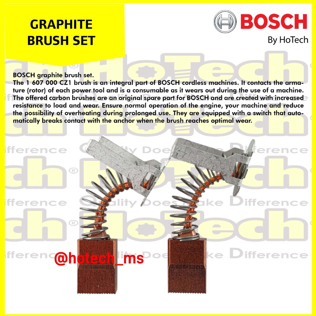 Bosch Carbon Brush For GSB 180-LI | Carbon Brush Bosch GSR 180-LI