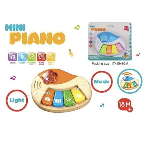 MINI MUSIC/ mainan piano anak mini piano/ mini call/ mini call/ mainan bayi lampu dan suara