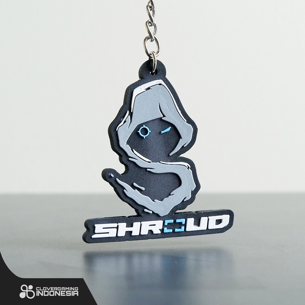 Keychain Shroud - Premium Gantungan Kunci Gaming Aksesoris