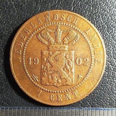 #30-BS. UANG KUNO / KOIN KUNO / BENGGOL 1 CENT TAHUN 1902