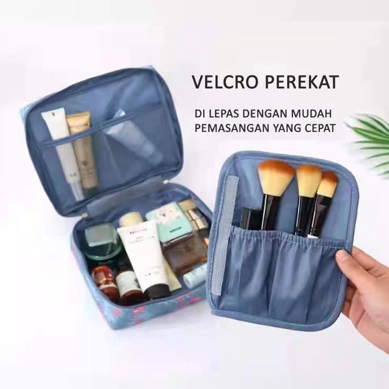 Tas Kosmetik Korea Pouch Kosmetik Travel Kosmetik