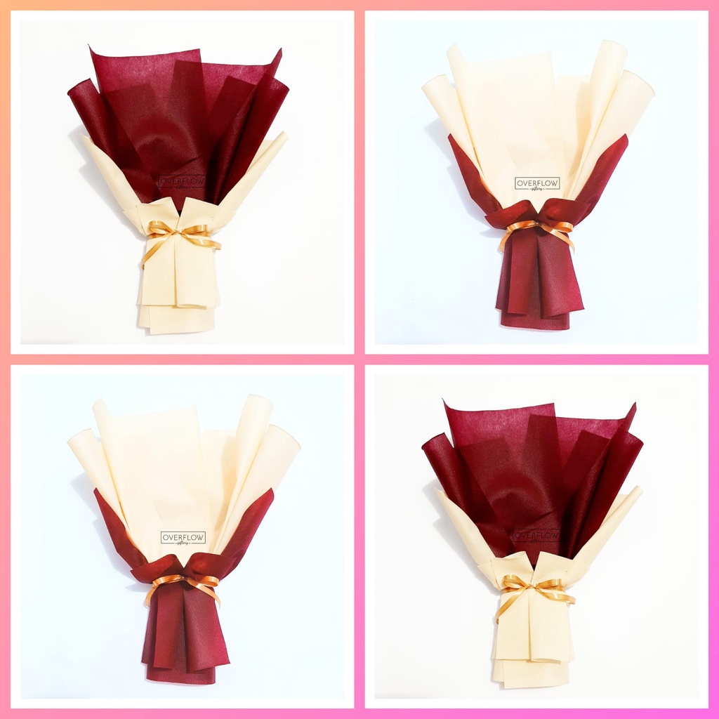 

Bingkai Buket 2 warna | Wrap Bouquet Snack Bunga Foto | Kerangka Buket