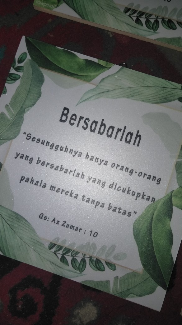 Walldekor/hiasandinding/dapur/quotes/pajangan/gantung/quotes/islami/islam