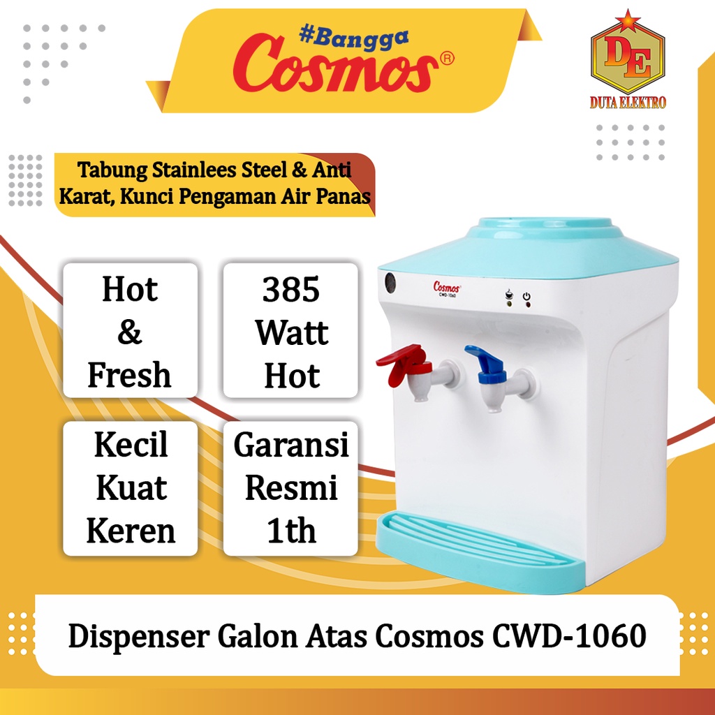 Dispenser Galon Atas Cosmos CWD 1060