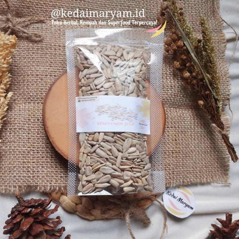 

Sunflower Seed Biji Bunga Matahari Panggang Kupas 100 Gram 100 Gr