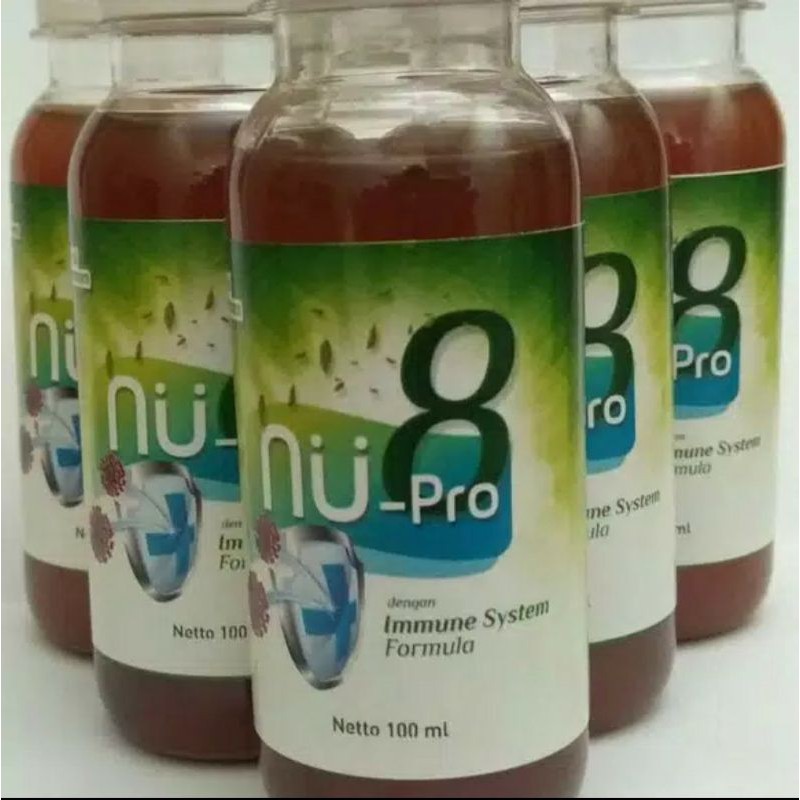 Herbal Suplemen imun booster tubuh NuPro8 kuning