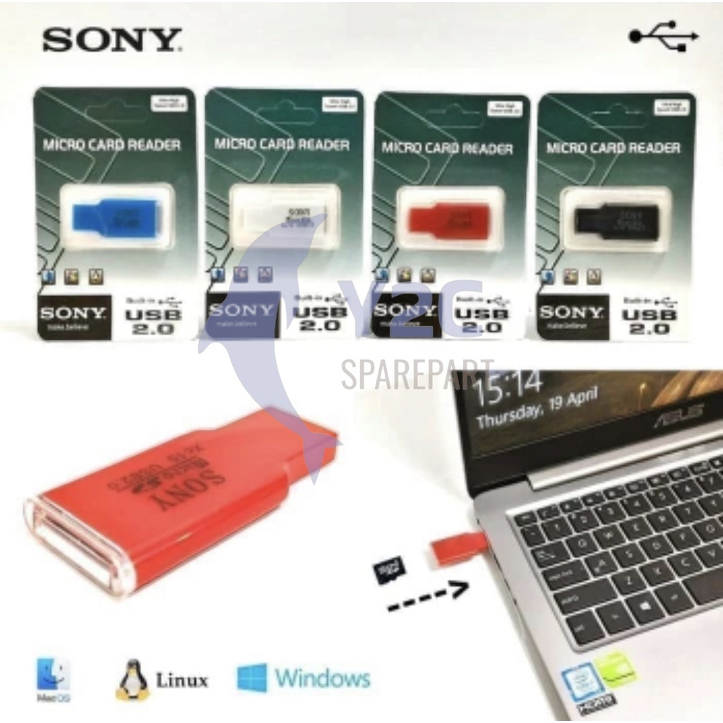 CARD READER SONY SINGLE MICRO USB