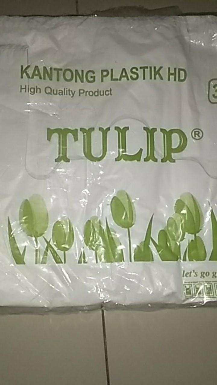 Kresek Tulip 35 Putih Susu