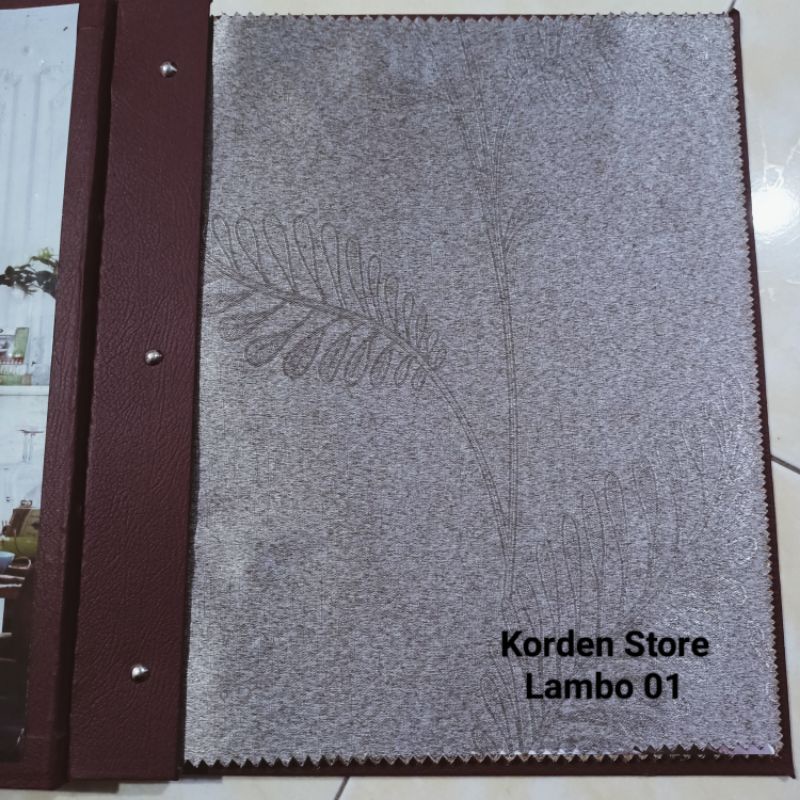 Kain Bahan Gorden / Kain Blackout import Tebal Premium