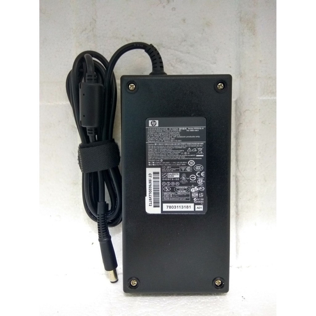 adaptor charger pc all in one hp 19,5V 7,89a