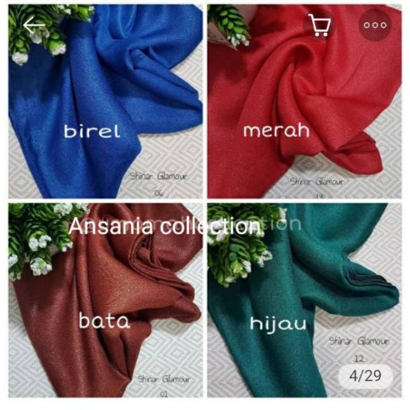 jilbab sinar glamour