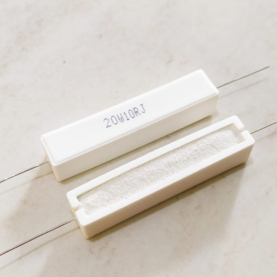 Resistor 10 ohm 20watt / R kapur 10 ohm 20 watt / 10R 20W