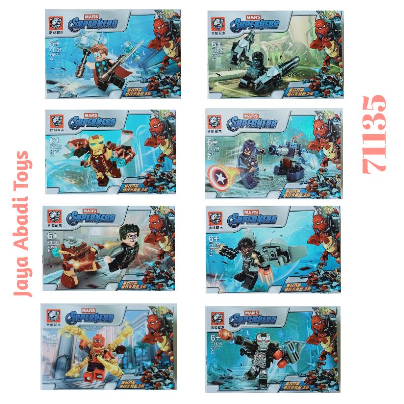 Mainan Lego Brick Avengers 71135