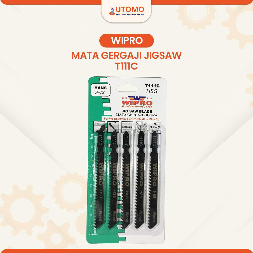 Mata Gergaji Jig Saw Jigsaw Blade T111C For Bosch Makita AEG Wipro
