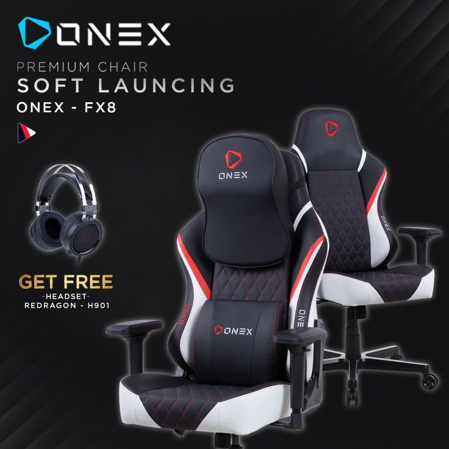 Kursi Kantor Gaming Onex premium quality mesh FX-8 - Gaming chair FX8