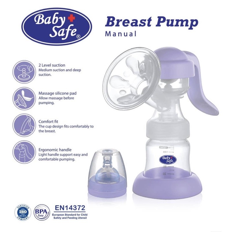 Baby Safe Manual breast pump/Pompa asi manual BPM01