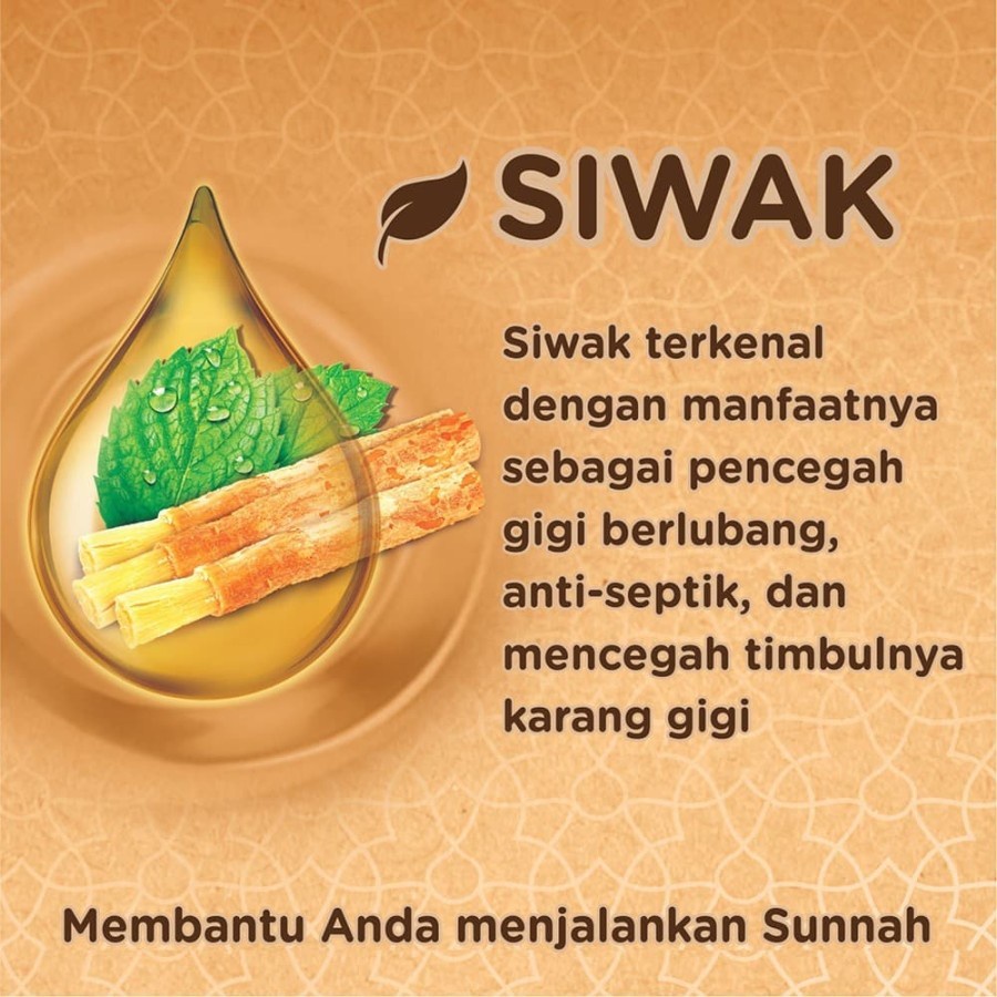 Pepsodent Pasta Gigi Action 123 Nature Essentials Siwak Halal 190gr