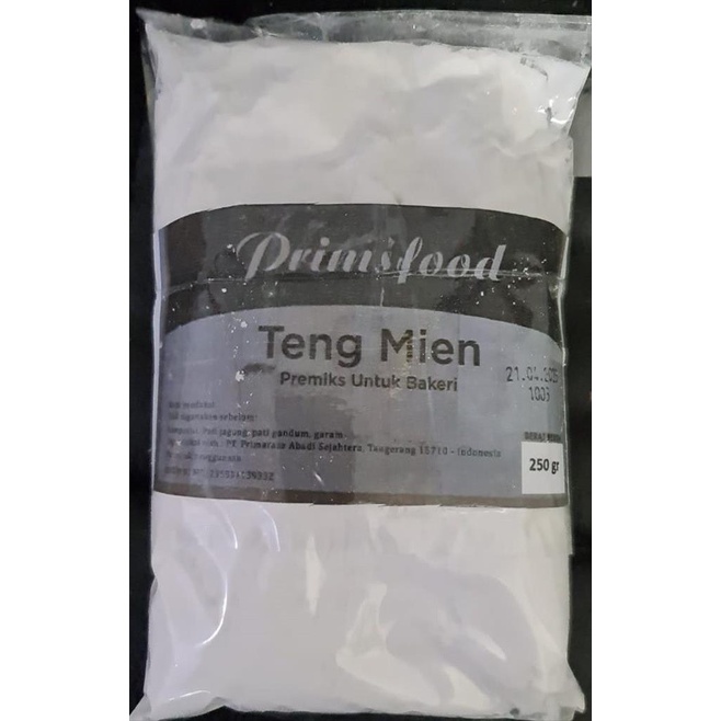 

PRIMSFOOD TEPUNG TENG MIEN / TANG MIEN / TEPUNG BAKPAU 250 gr