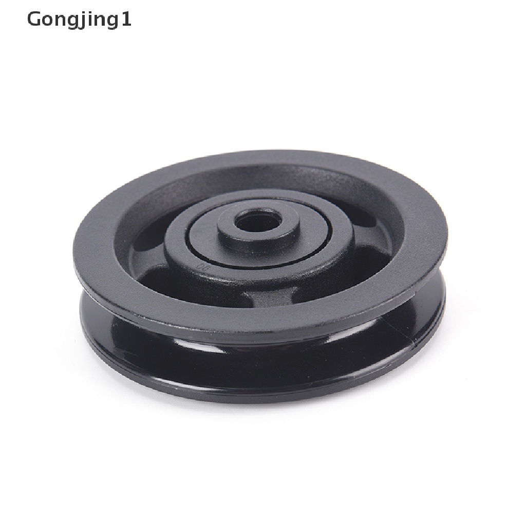 Gongjing1 Roda Katrol bearing 90mm Warna Hitam Untuk Kabel gym