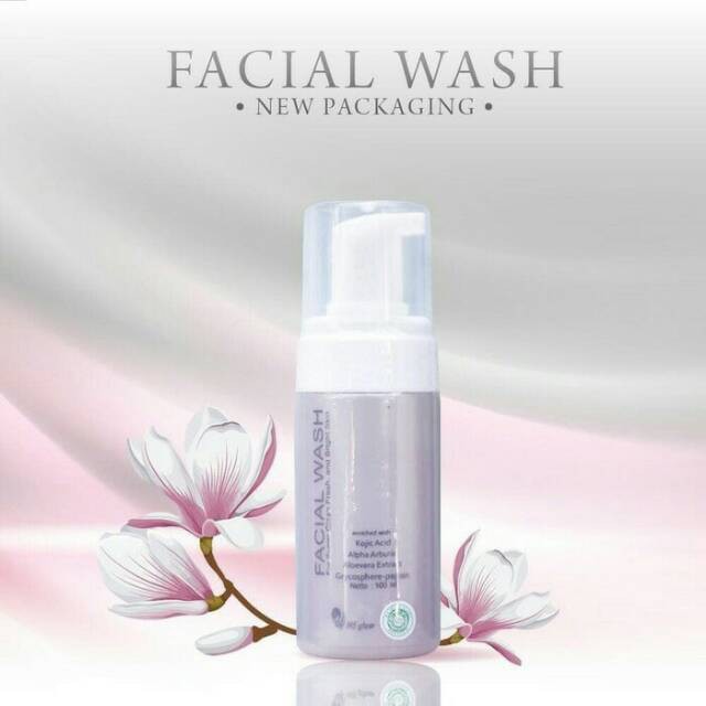 Sabun Cuci Wajah Pembersih Kotoran Dan Mengangkat Sel Kulit MatiMS GLOW - FACIAL WASH