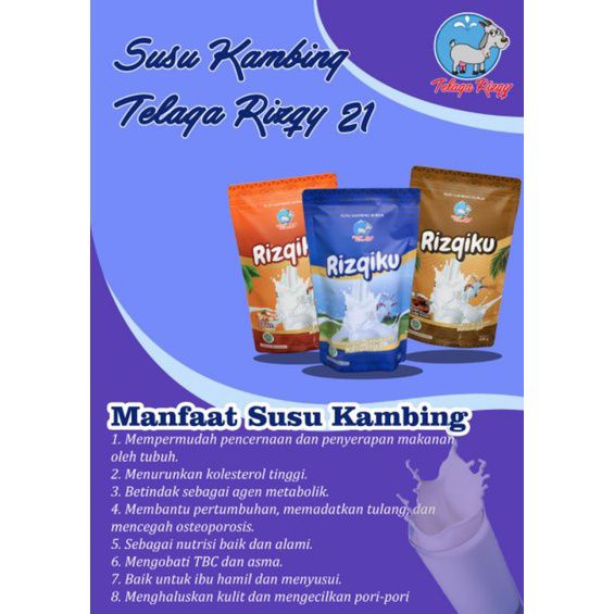 

susu kambing bubuk kaya manfaat