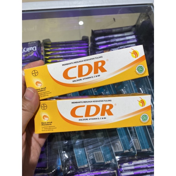 CDR VITAMIN KALSIUM VITAMIN C,D, B6 ISI 10 & 15 TABLET