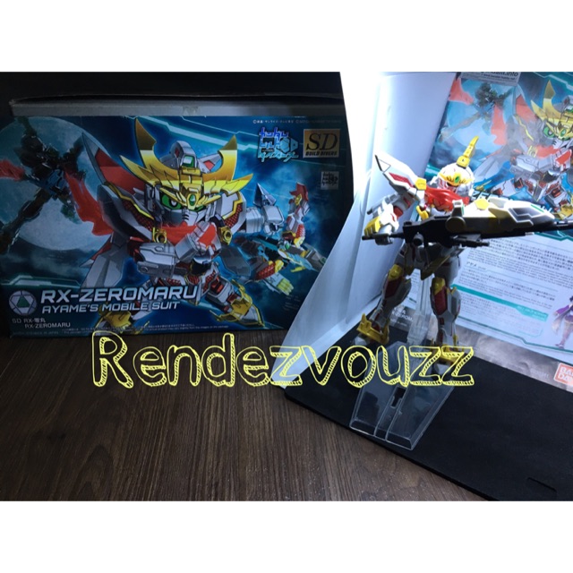 HG SD gundam Rx zeromaru build diver 2nd second bandai original
