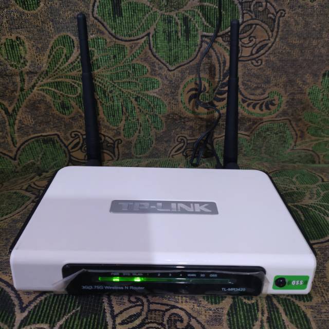Bone marrow Depression Risky Jual Router TP-LINK MR3420 v1 3G/3,7G wireless router | Shopee Indonesia