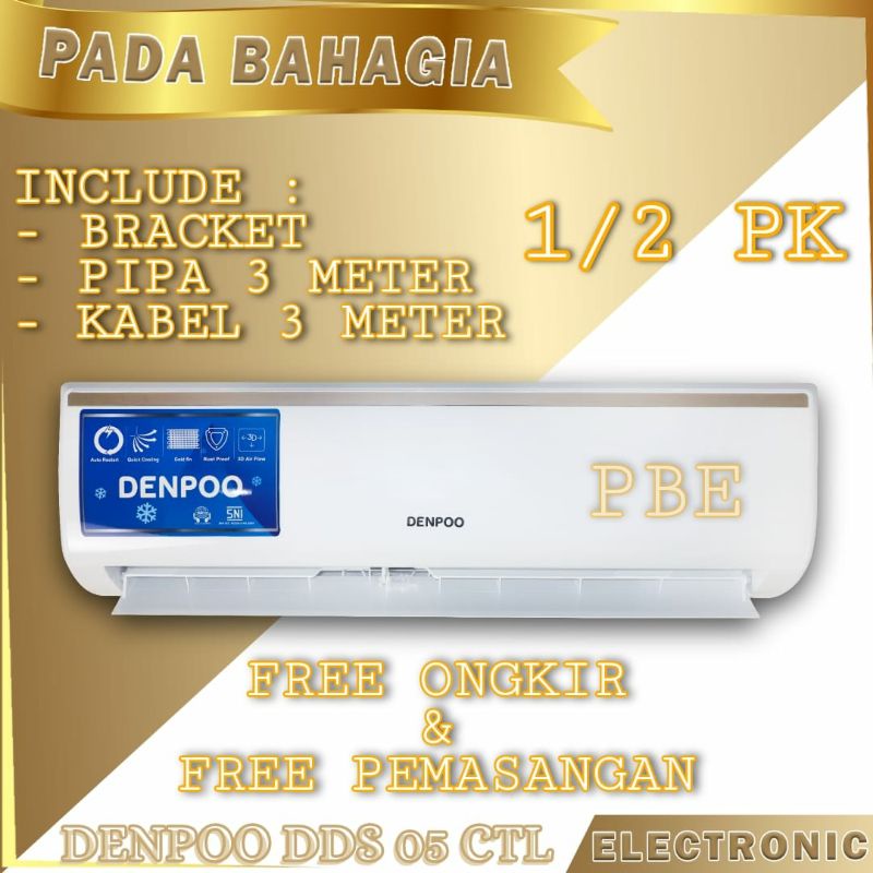 AC SPLIT 1/2 PK DENPOO DDS 05 CTL GOLD FIN