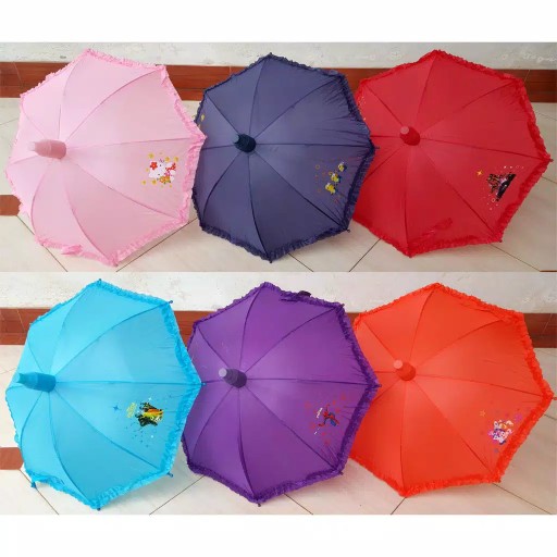 Payung Anak Gelas - Buka Otomatis