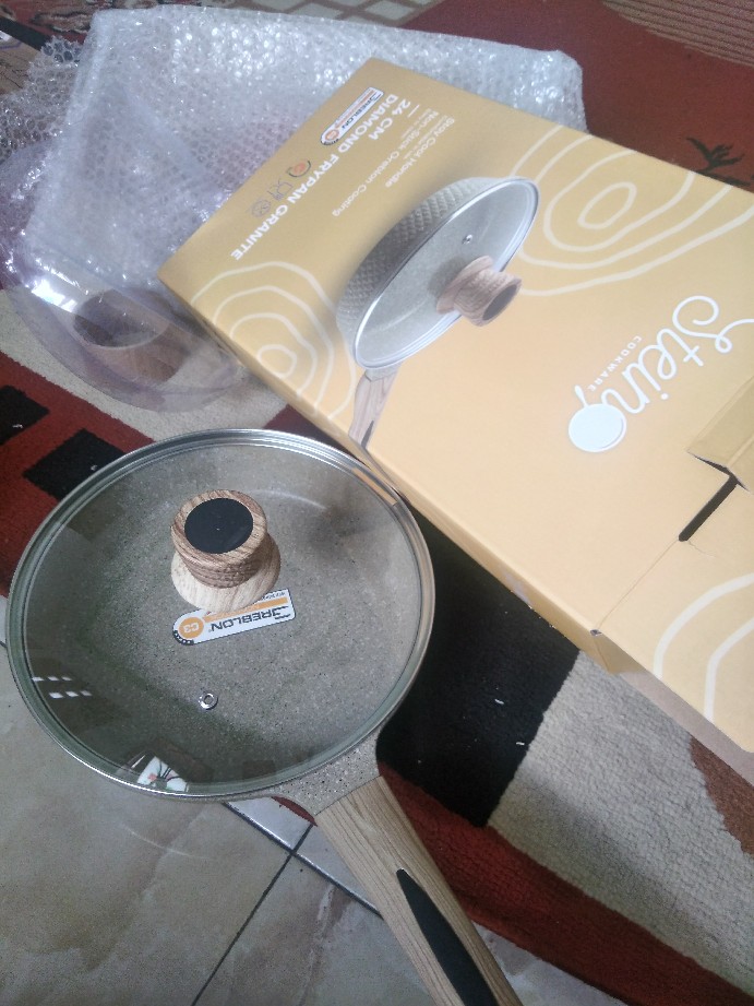 Diamond Series 24cm Frypan Stein Cookware