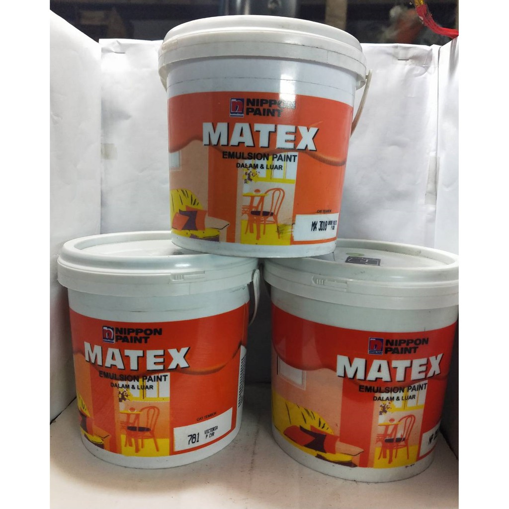  Cat  Dinding Tembok MATEX Nippon  Paint  1 Kg Berbagai 