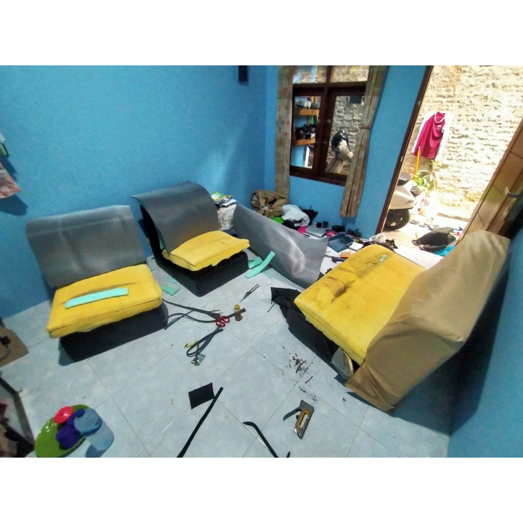 SERVICE SOFA / GANTI KULIT SOFA / GANTI BAHAN SOFA / PERBAIKAN SOFA