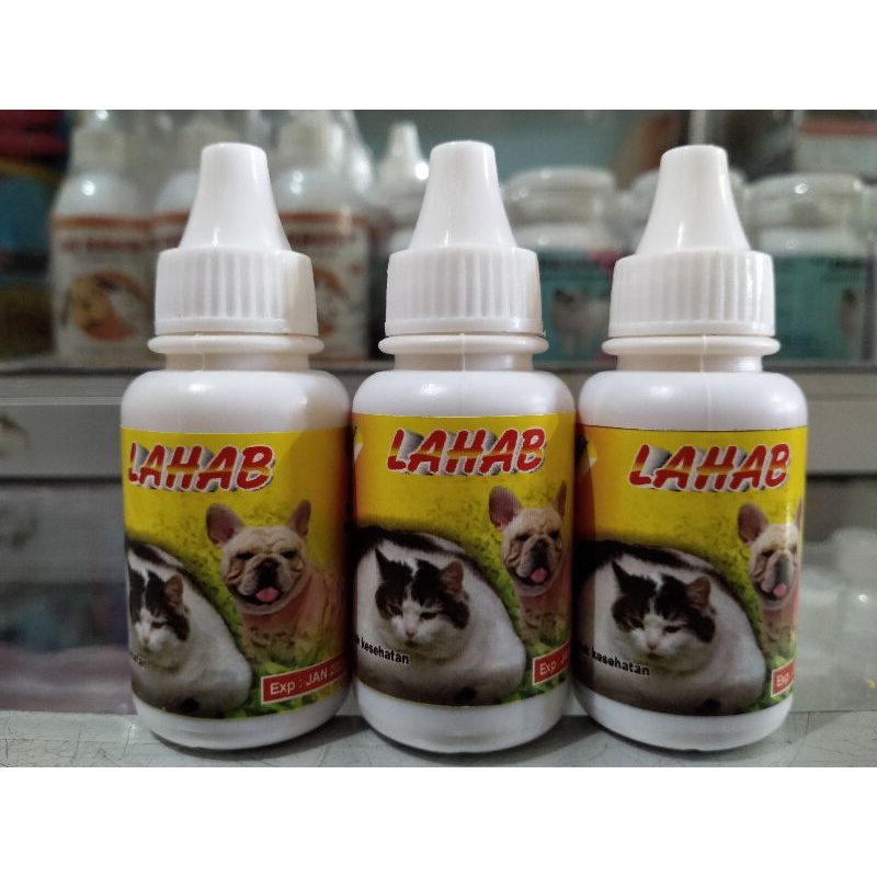 LAHAB 30 ml - Menambah Nafsu Makan Pada Kucing &amp; Anjing