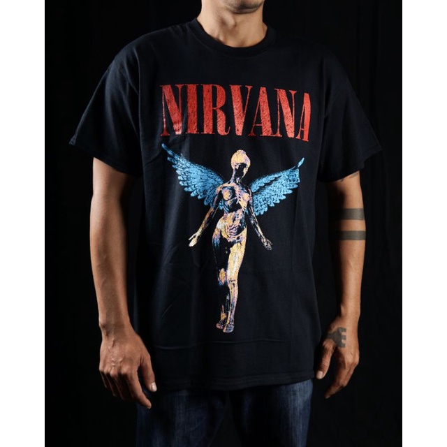 [ORI] NIRVANA - ANGELIC TSHIRT Kaos Pria