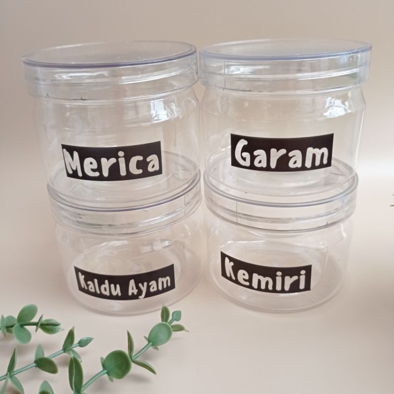 TOPLES MINIMALIS 350 ML FREE LABEL STICKER DAPUR