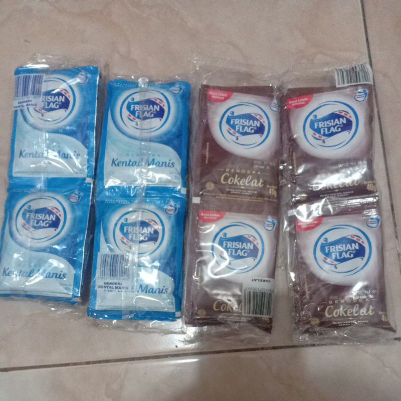 

[Grosir] Susu Frisian Flag Kental Manis Sachet Renceng 40gr