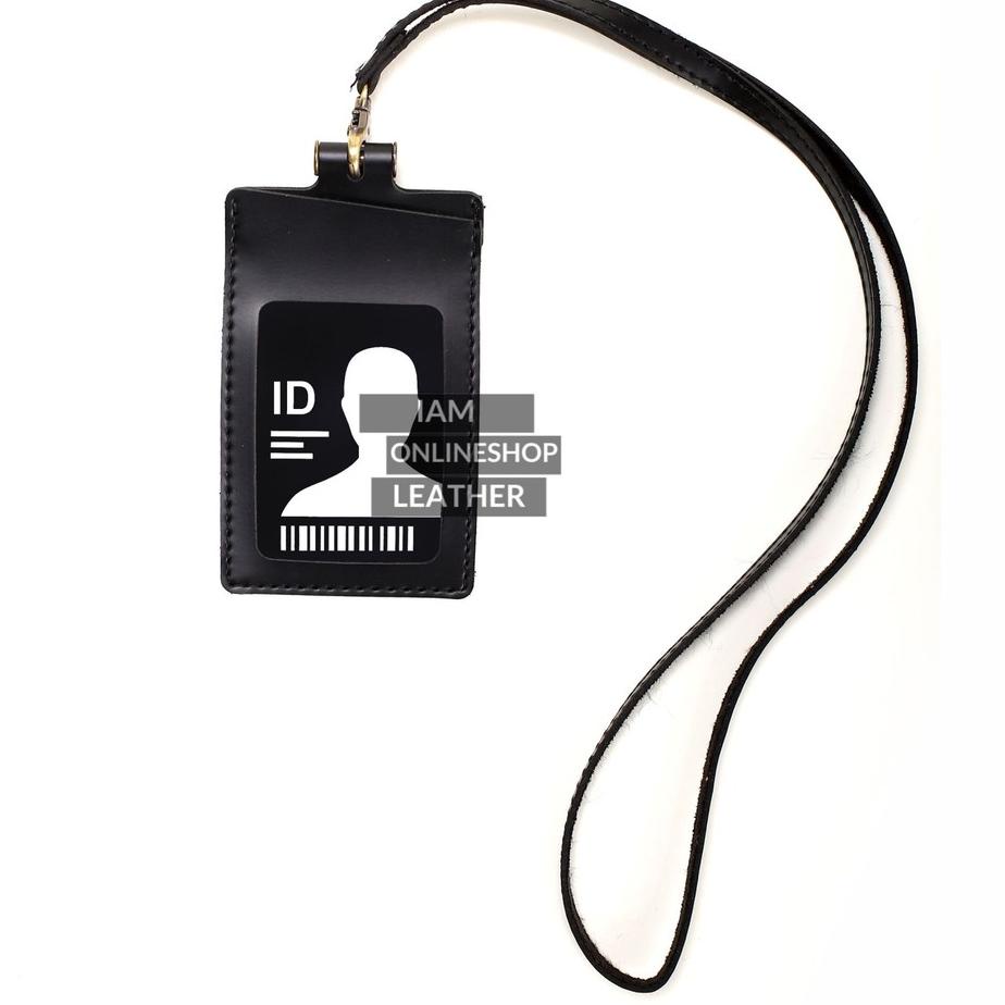 

Cuci Gudang|SQ40|Lanyard Name Tag Id Card Kulit Multi Fungsi (Untuk Grafir/Custom Logo Min 50 Pcs)