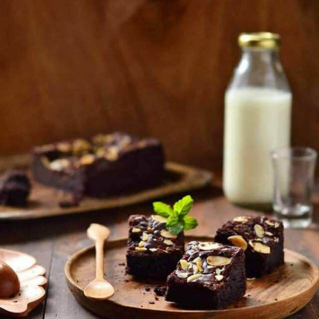 

Fudgy Brownies Almond / Chocochip