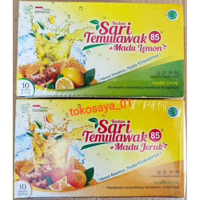 

Instan sari temulawak 85