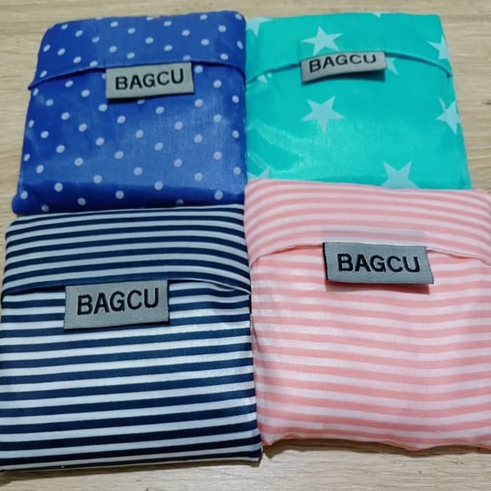 Tas Belanja Lipat Serbaguna Bagcu Motif