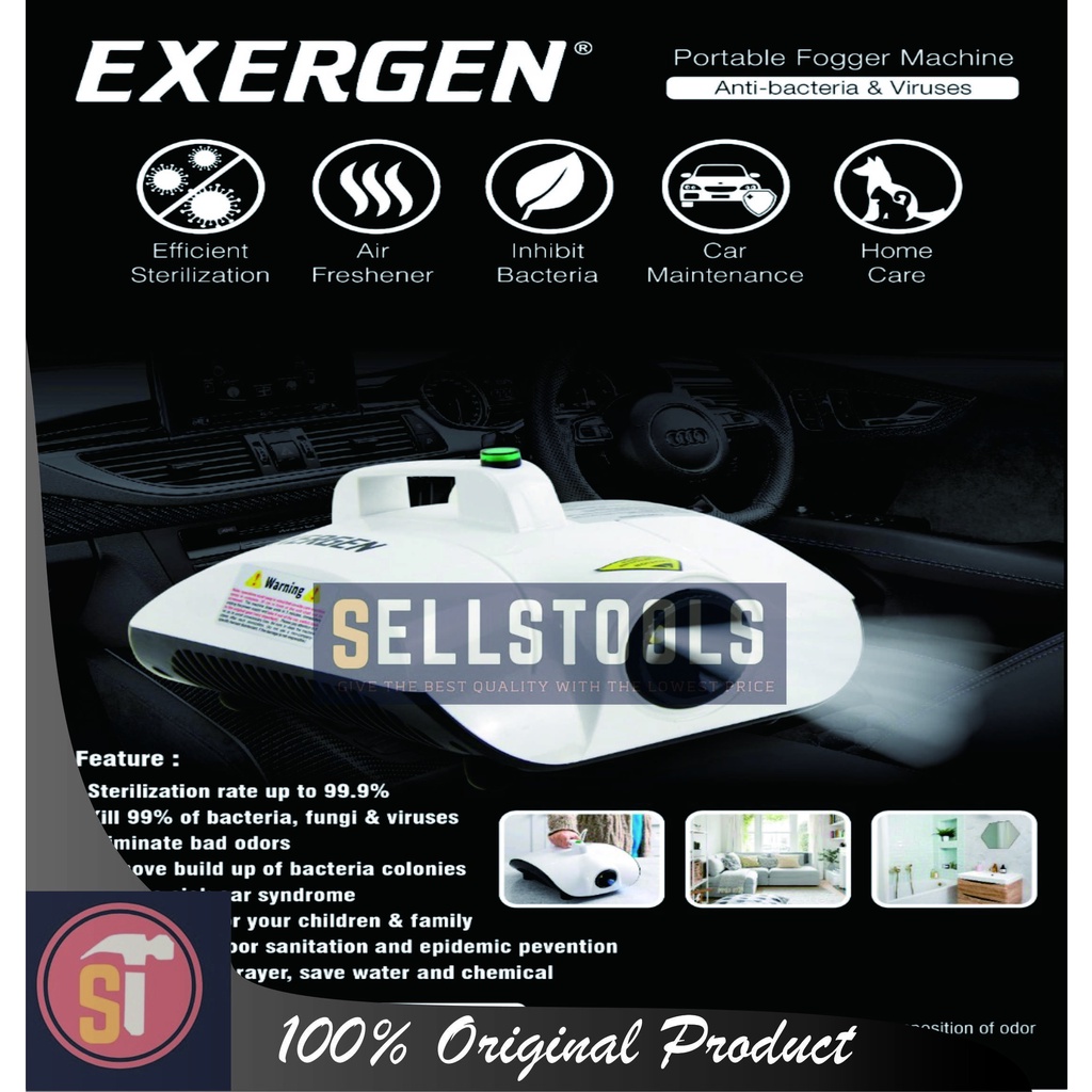 Exergen Mesin Fogging Desinfektan Fog Fogger Machine Disinfektan Exergen XG900 900 watt