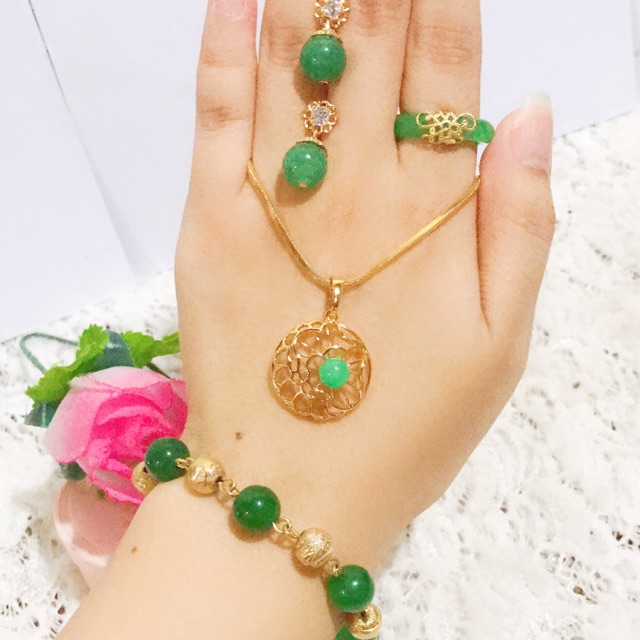 set giok permata giok hijo gelang giok rantai giok 88